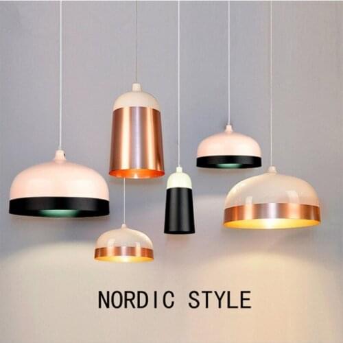 Nordic rope bedroom Home Decoration E27 Light Fixture LED pendant lights hanging ceiling lamps luminaire suspendu deco maison