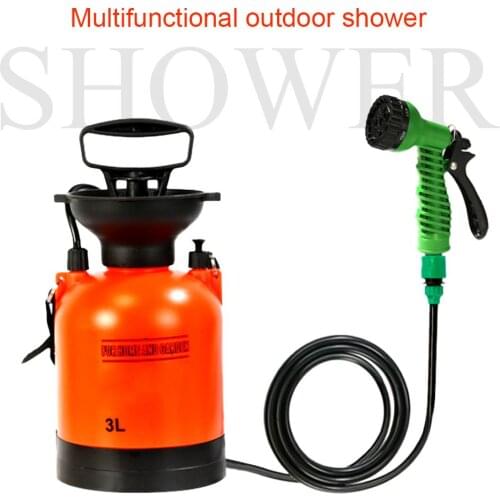 Camp PVC Water Bag 3L Energy Heated Camp Solar Shower Bag Picnic Water Storage Backpack Outdoor Camping Travel Accessories