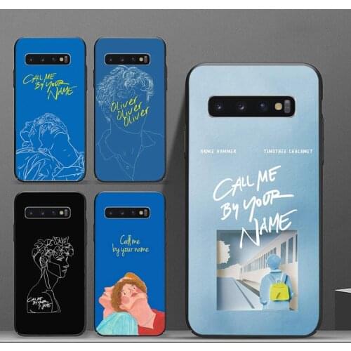 Call Me by Your Name gay movie Phone Case For Samsung Galaxy S5 S6 S7 S8 S9 S10 S10e S20 edge plus lite