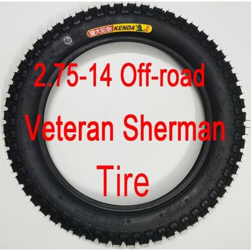 Veteran Sherman city tire off-road tire inner tube original Leaperkim Sherman EUC parts