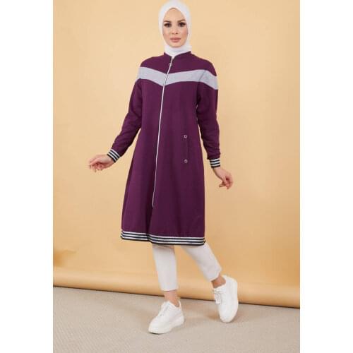 Women Cap Hijab dress Islamic women long jacket Islamic Sports Wear for Muslim Female jackets for Women Muslim long Cardigan