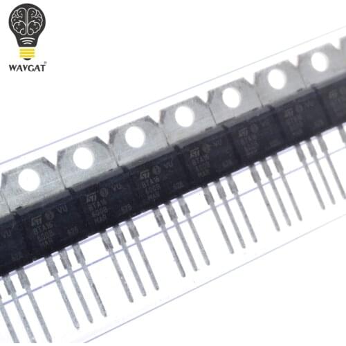100PCS WAVGAT BTA16-600B BTA16-600 BTA16 Triacs 16 Amp 600 Volt TO-220 new original STANDARD TRIACS
