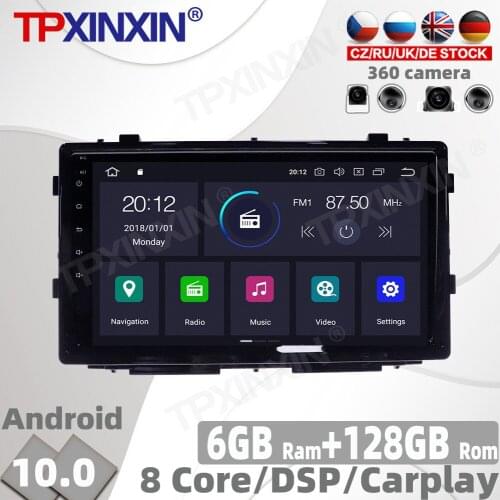 128G Android 10.0 For Toyota RAV4 RAV-4 2020 Car Radio Multimedia Video Player Navigation GPS accessories Auto 2 din 2din no DVD