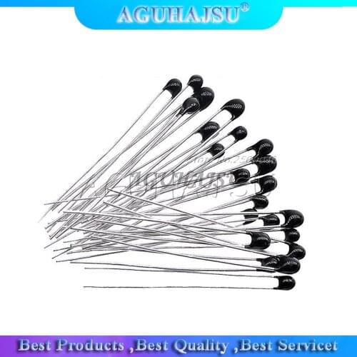 20pcs MF52AT MF52 B 3950 NTC Thermistor Thermal Resistor 5% 1K 2K 3K 4.7K 5K 10K 20K 47K 50K 100K