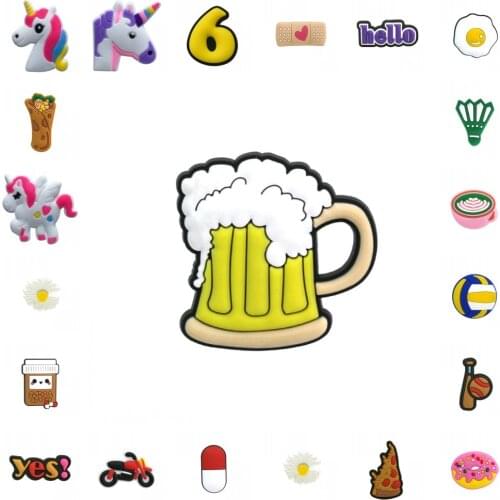 500PCS PVC hot Pins funny brooch trend Icon gift backpack Jewelry Alloy Badge Cowboy Clothes Bag Pin accessories party supplies