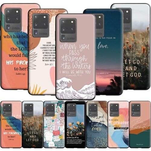 Bible Verse Case for Samsung Galaxy A10 A20E A30 A50 A51 A71 A21S A31 A32 A22 A82 A03S S21 FE