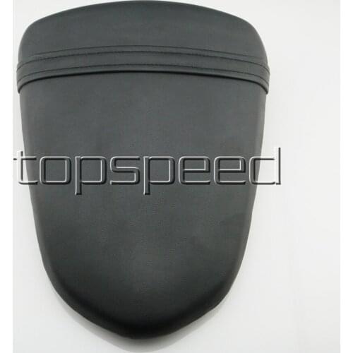 Black Motorcycle Passenger Rear Seat Cushion Pillion For Suzuki GSXR1000 2005-2006