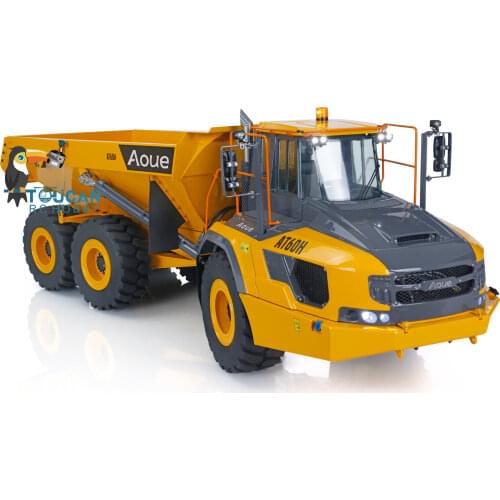 Hydraulic Articulated 6*6 LESU RC 1/16 Metal Dumper Truck W/AT60H Pump ESC Valve Cylinder TH16973-SMT3