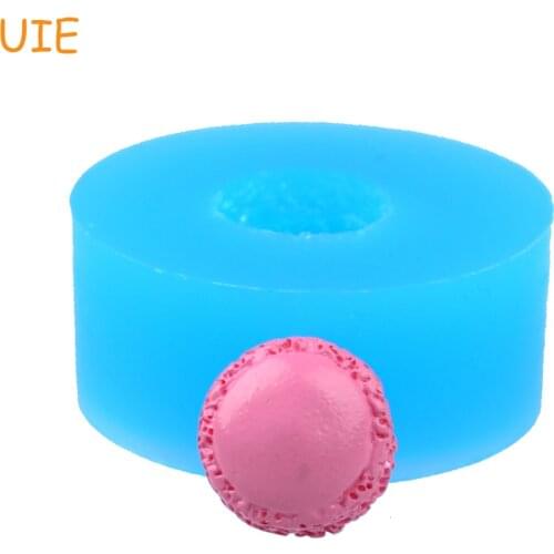 GYL020U 11.3mm Mini Macaron Silicone Mold - for Miniature Sweets, Fondant, Cake Decoration, Cookie Biscuit, Candy, Resin, Icing
