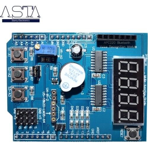 XD-203 Multi-Function Expansion Board Basic Learning Kit Single Chip Microcomputer Development Board