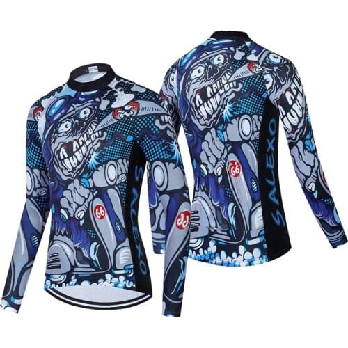 Men Cycling Jersey 2021 Bike Jersey Long Sleeve Cycling Jersey Mtb Clothing Cycling Motocross Maillot Ropa De Ciclismo Jerseys