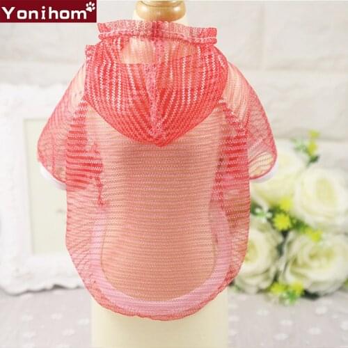 Pet Clothes Sun-proof Clothing Dog Clothes Clothing for Dogs Summer Sun Protection Hoodie Pet Clothes for Small Dog Chihuahua