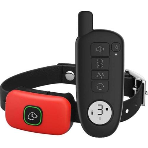 Dog Training Collar Waterproof Rechargable Shock Collars for Dogs with Remote w/3 Training Modes Beep Vibration