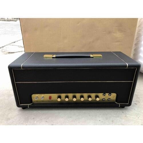 Custom Jtm45 Valve Guitar Amplifier Head 50W with 2 X Ecc83 1 X Ecc83, 2 X 5881 Tubes Accept Any Amp Customization