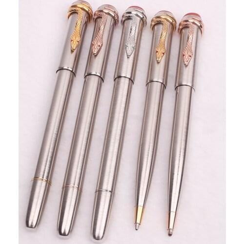 Luxury Edition Noir MB Ballpoint Pen Metal Rollerball Pen Gel Ink Business Fountain Pens 0.7mm Nib Office Accessories