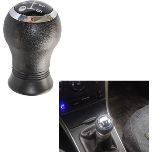 5 Speed black Manual Gear Shift Knob Head Gear Cover Shift Lever Stick For Toyota Corolla 2010 2011 2012 2013