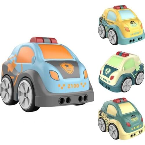 Cartoon Magic Race Car Intelligent Smooth Edges Plastic Bright Color Remote Control trajectory follows Car Kids intelligent toy