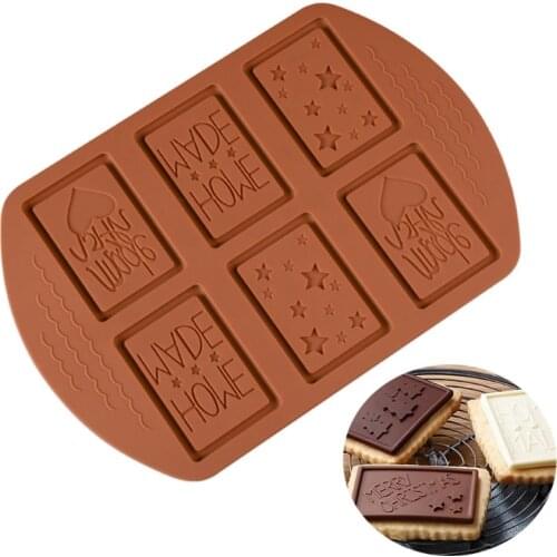 Creative Pattern Silicone Mold for Baking Chocolate Mousse Cake Waffle Cookie Candy Baking Mould
