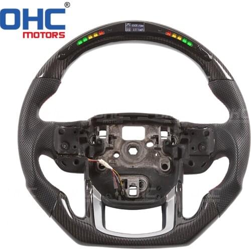 LED Steering Wheel compatible for Defender Discovery Sport Land Rover Range Rover Evoque Velar Range Rover Sport