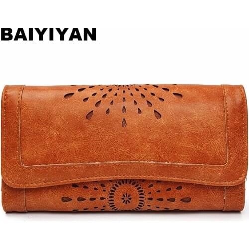 BAIYIYAN Women's Wallets Made Of Leatherette