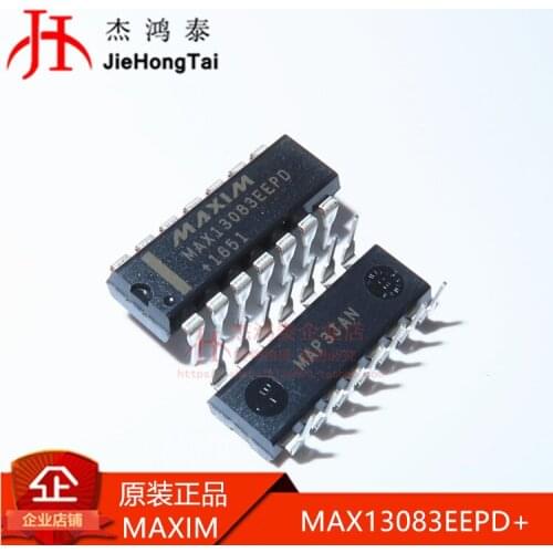 Free shipping MAX13083EEPD MAX13083 DIP14 RS-422/RS-485 10PCS