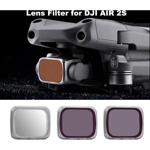 Lens Filter for DJI Air 2S ND ND4/8/16/32 /CPL/UV Lens Filters Sets for DJI Mavic Air 2S Filter Sets for Mavic Air 2S Accessory