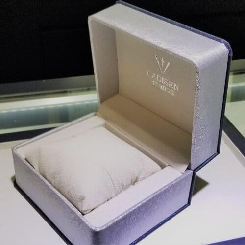 CADISEN Watch Box Durable Present Gift Case Luxury Brand Watch Box