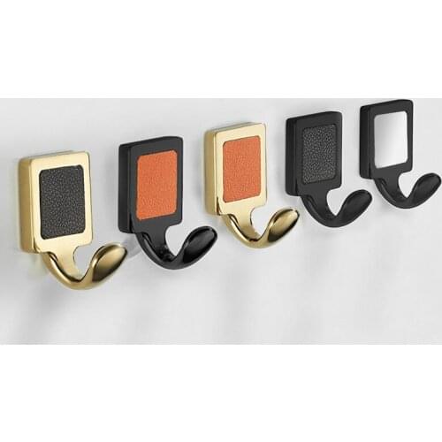 Bathrobe Hook Coat Hook High Quality Aluminum Structure Chrome Finish For Bathroom Hook Bathroom Accessories Hanger