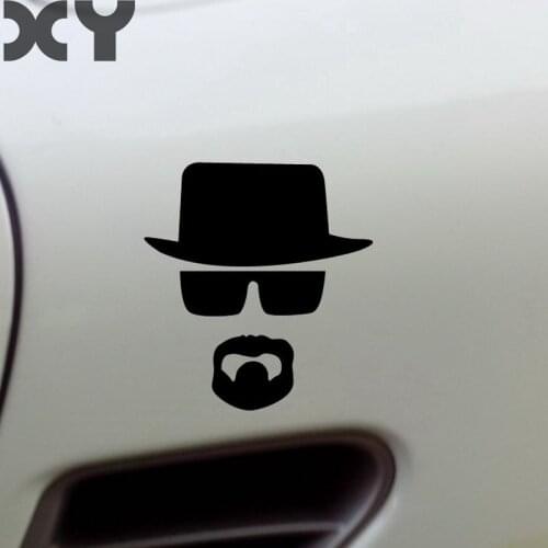 Heisenberg Breaking Bad Walt White Cook Sticker Vinyl Car Window Decal /12CMX11CM