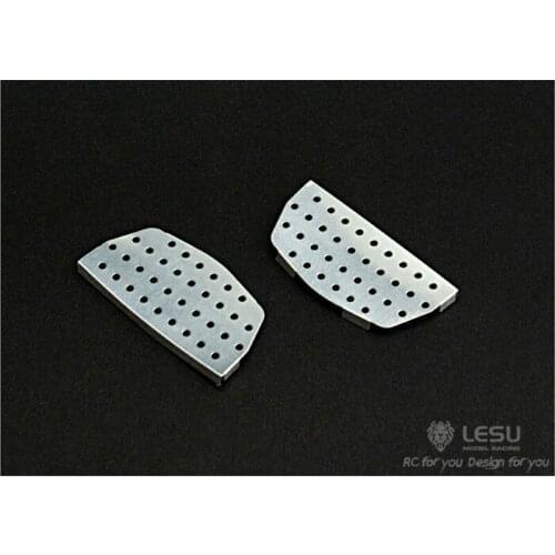 LESU DIY Model Metal Side Step Pedal B for 1/14 RC Tamiya MAN Tractor Truck Car TH04755