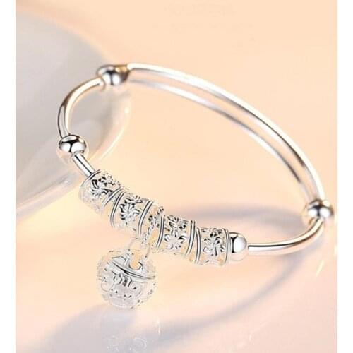 Fashion ethnic style transfer bead bracelet bracelet spherical bell pendant female gift adjustable jewelry happy birthday