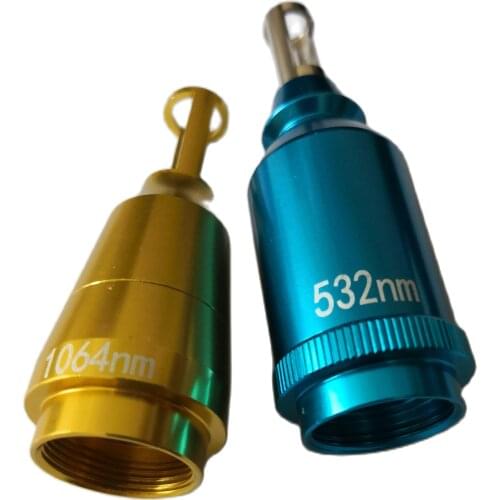 New design 1064NM 532nm 1320nm laser tip head probe