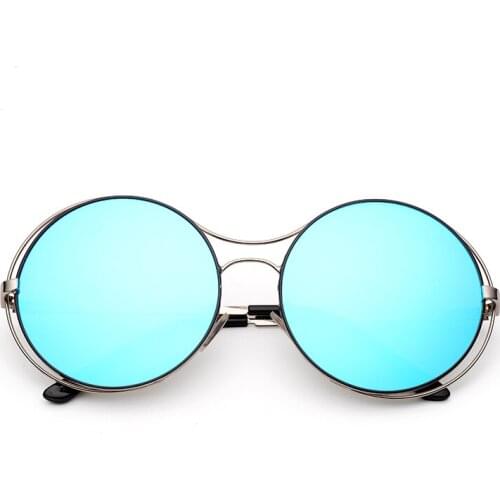 New Classic Small Frame Round Sunglasses Women/Men Brand Designer Alloy Mirror Sun Glasses Vintage Modis Oculos