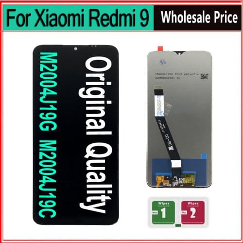 Original For xiaomi redmi 9 display Touch Screen For Xiaomi Redmi 9 lcd Digitizer Assembly Parts Repair For redmi 9 Screen