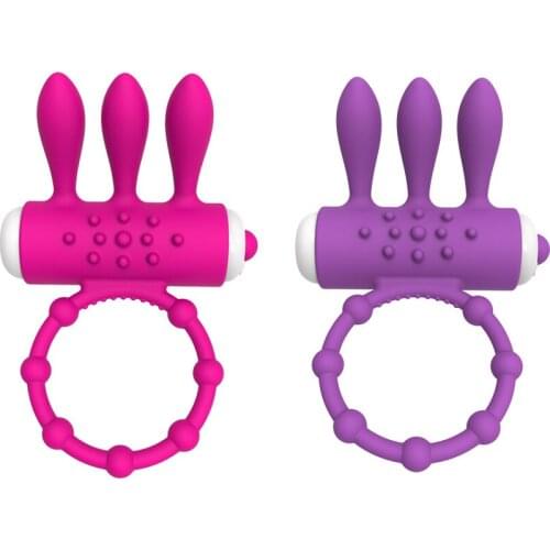 Vibrating Cock Ring Male Penis Ring Delay Lock Ejaculation Clitoris Stimulate Vibrator Sex Toy For Adult Couplesx Women Sexshop