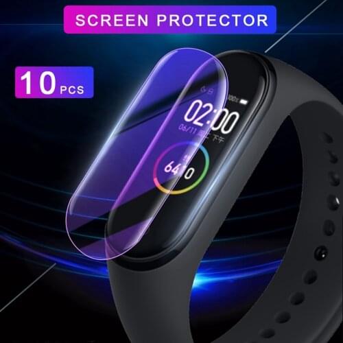 Xiomi Mi Band 4 Screen Film For Xiaomi Mi Band 4 Screen Cover Smart Wristband Film MiBand 4 Bracelet Screen Protector Cover