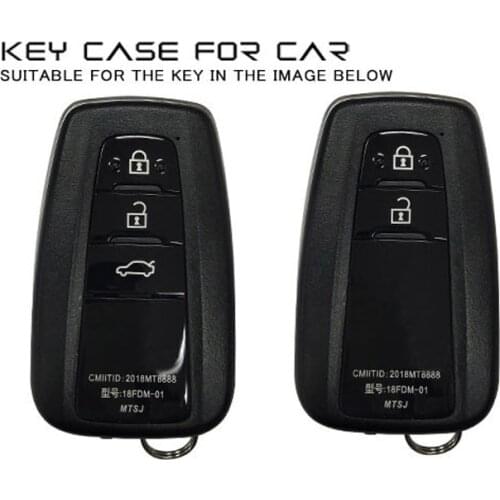 1pc Auto Accessories Protection Smart Key Buttons Fob 2 3 Remote Cover Case For Toyota C HR Corolla Camry Car Styling Stickers