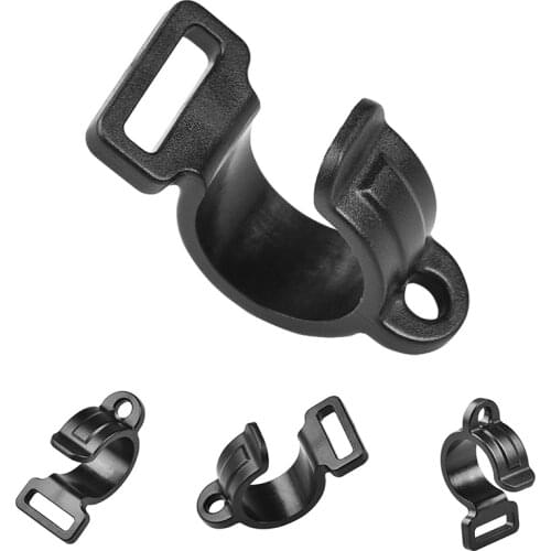 10 Pcs Tent Hook C-Shaped Durable Rod Clamp Tarp Clips Lock Awning Clamp Pole Lighting Hook Camping Accessory ALS88