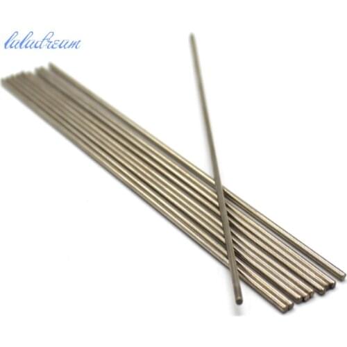 10pcs/lot 2mm Drive Shaft Steel Model Axle Gear Shaft Steel Shaft Rust Axle Hand-made Accessories