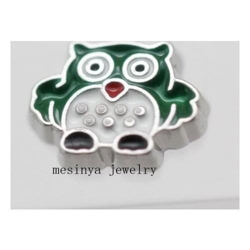 10pcs owl floating charms for glass locket,FC-287