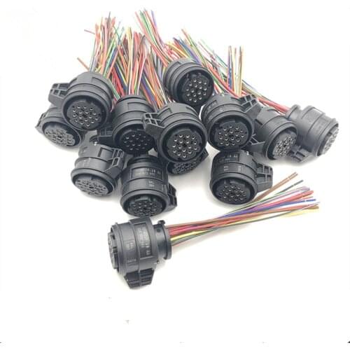 16 Pin/Way 02E Transmission Gearbox Body Controller Connector Plug Cable Pigtail For Volkswagen Audi 3D0 973 993 3D0973993