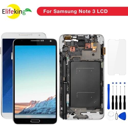 5PCS/Lot High Quality For Samsung galaxy Note3 n900 n9005 n900A Display Mobile Phones Display Lcd Touch Screen repair