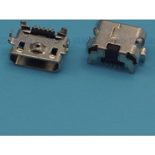10pcs/lot Micro USB Jack Connector Charging socket For OPPO N1 N1T/W etc