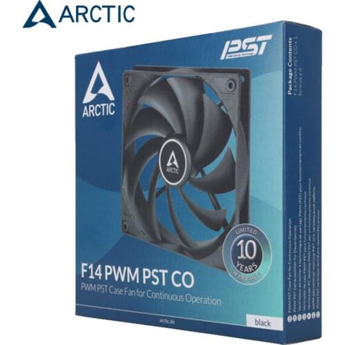 ARCTIC F14 PWM PST CO CPU Radiator Computer Case 14cm CPU Fan PWM Control Cooler Master Dual Ball Bearing