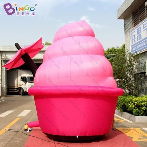 Exquisite inflatable ice cream model for event / holiday party decoration inflatable ice cream - toys