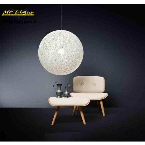 Chinese Classical Hand Knitting Pendant Lights Lighting Modern Home Decor LED Pendant Lamp Kitchen Light Fixture Hanging Lamps
