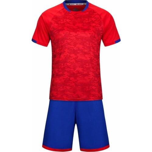 2020 New Survetement Football Training Suit Soccer Jerseys Set Maillot De Foot Futbol Kits Shirt Short Tracksuit Blank Customize