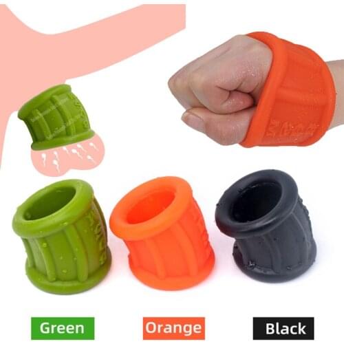 Soft Stretchable Ball Stretcher Scrotum Bondage Penis Ring Delay Ejaculation Chastity Device Cock Ring Testicle Ball BDSM Toys