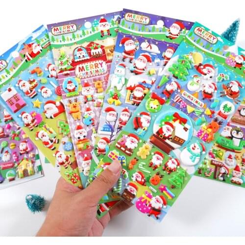 1pcs/lot Kawaii Stationery Stickers Cute christmas Diary Planner Decorative Mobile Stickers Scrapbooking DIY Craft Stickers