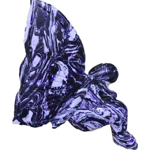 Natural Crystal Handcarved Purple Cloud Mother Butterfly Fairy Room Decoration Feng Shui Energy Mineral Quartz Home Decoration G